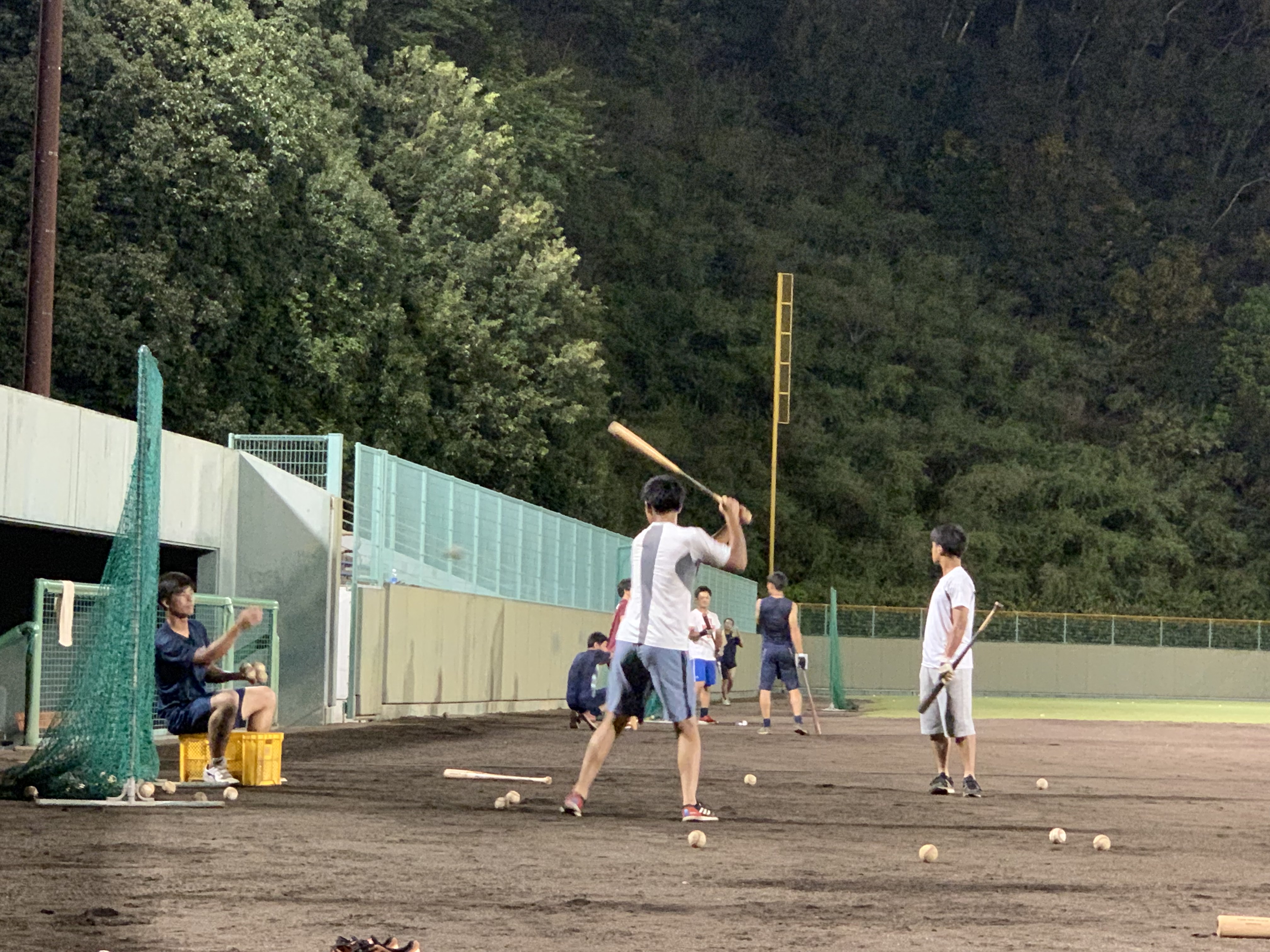 大学野球部合宿 Jrホテルクレメント宇和島